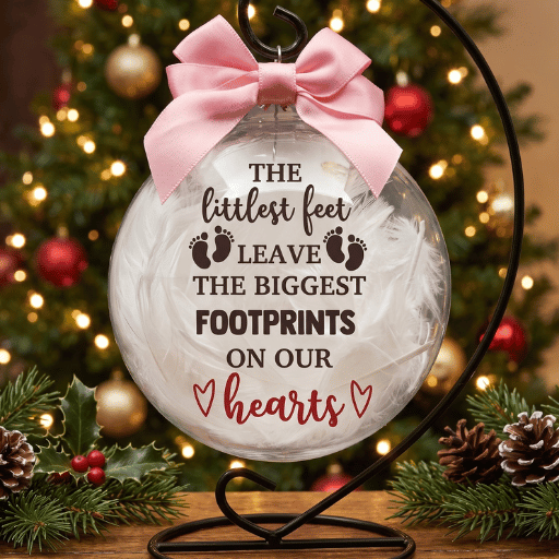 Personalised Memorial Photo Bauble