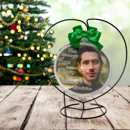 Memorial Bauble | Custom wording