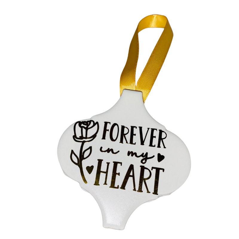 Arabesque Ornament | Forever in my heart