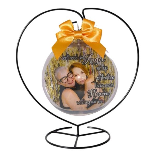 Memorial Bauble | I don’t need an Angel on top of the tree.