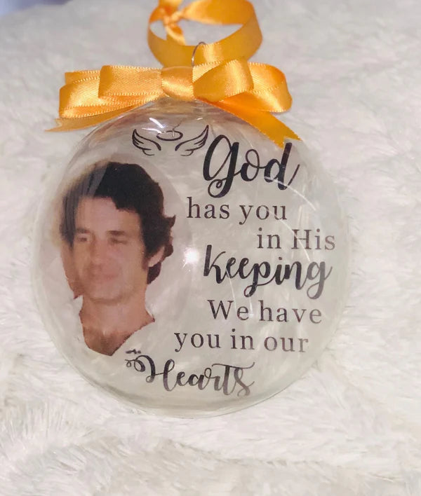 Memorial Ornament Personalised